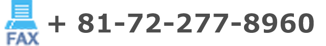 FAX +81-072--277-8960 